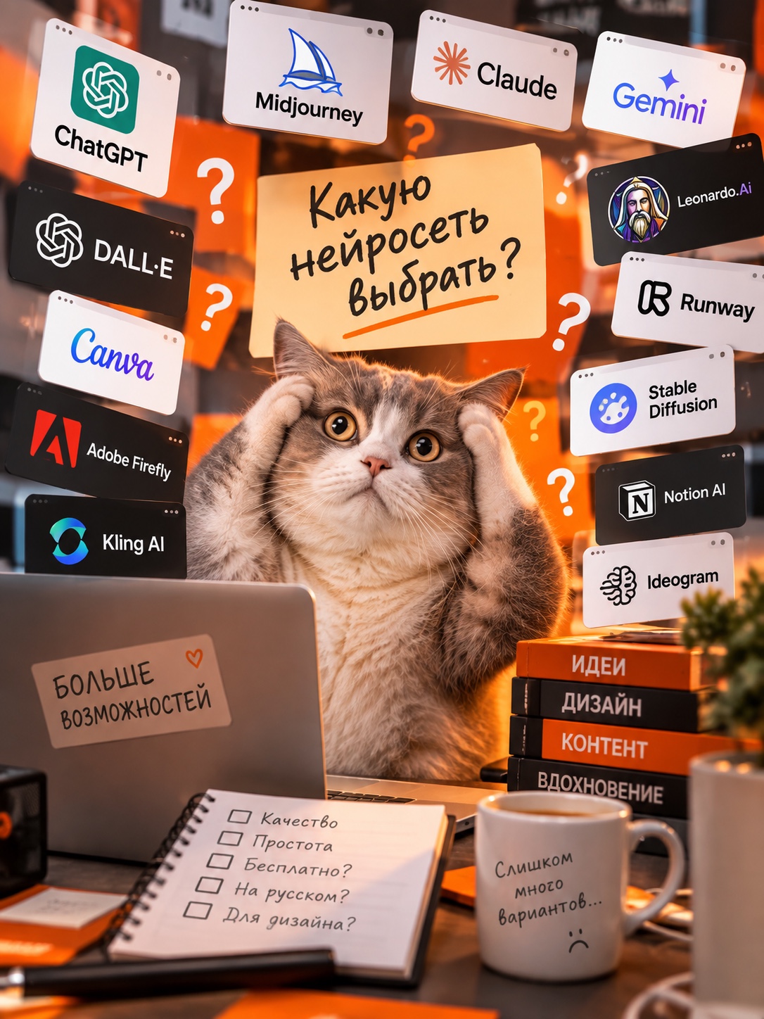 Выбор нейросети для работы дизайнера в 2026 году